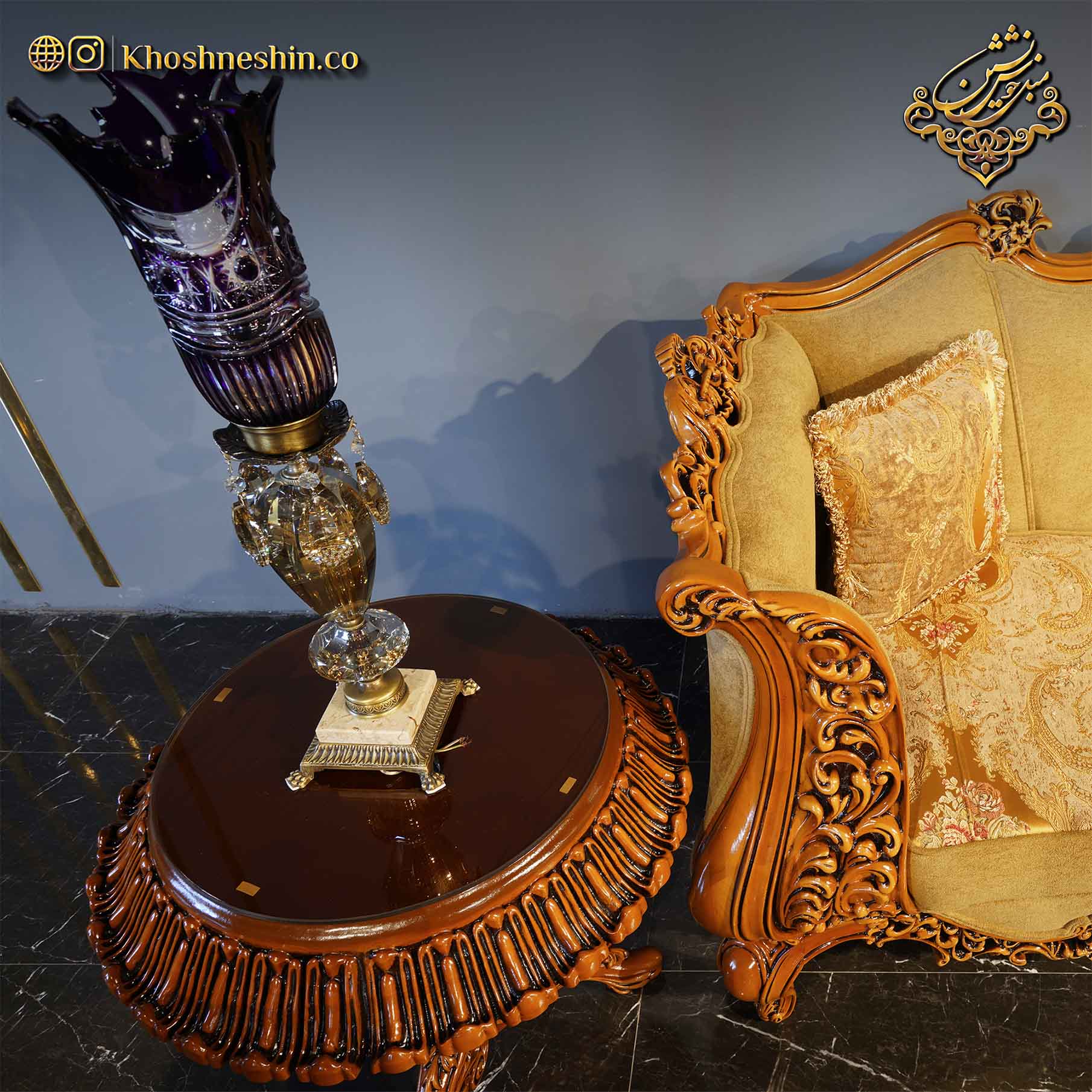 مبل سلطنتی مدل آتوسا مبل سلطنتی مدل آتوسا