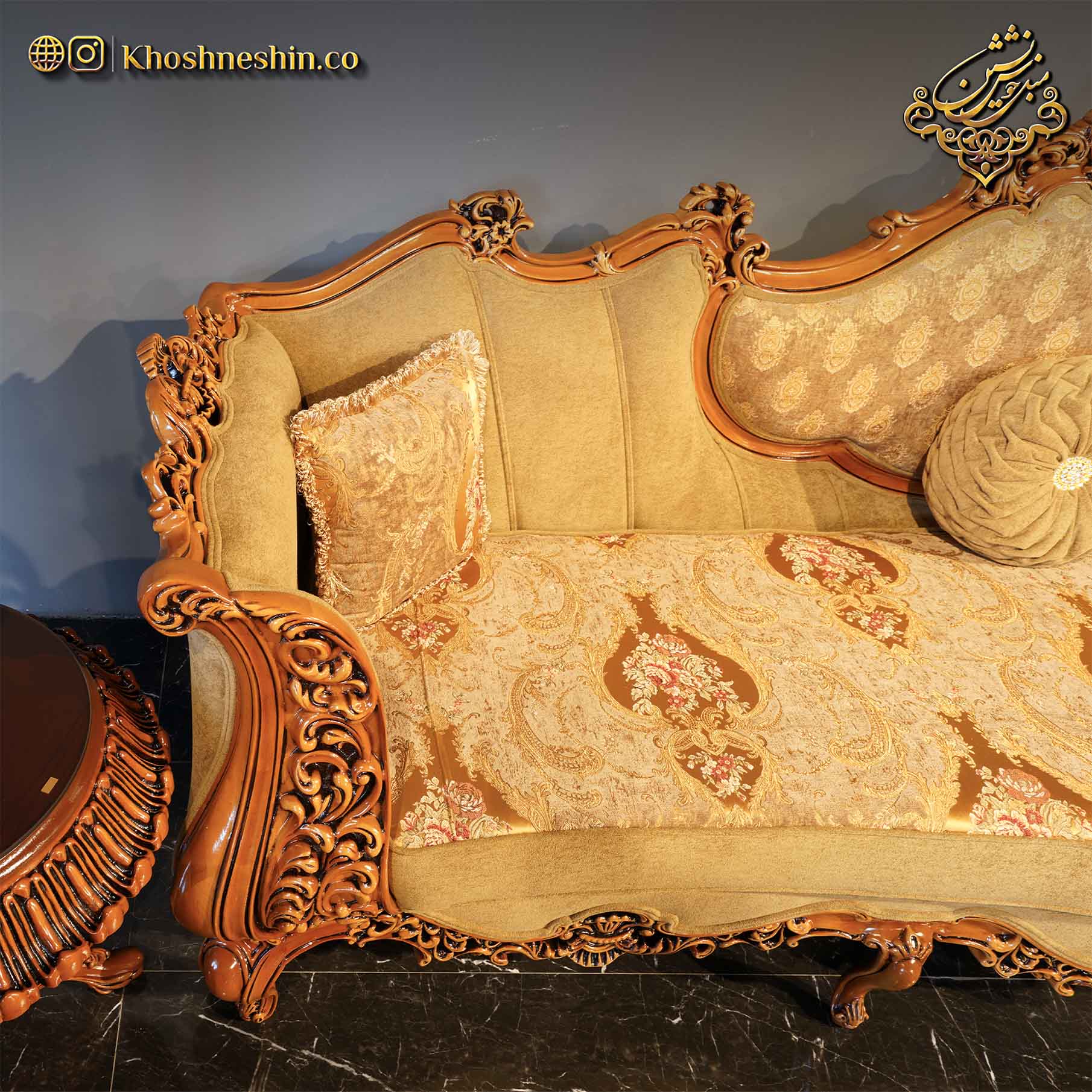 مبل سلطنتی مدل آتوسا مبل سلطنتی مدل آتوسا