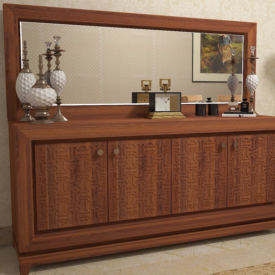 جدیدترین میز کنسول چوبی