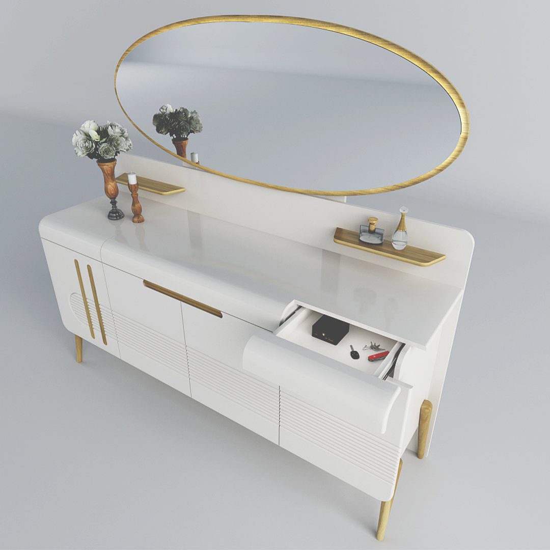 جدیدترین میز کنسول چوبی