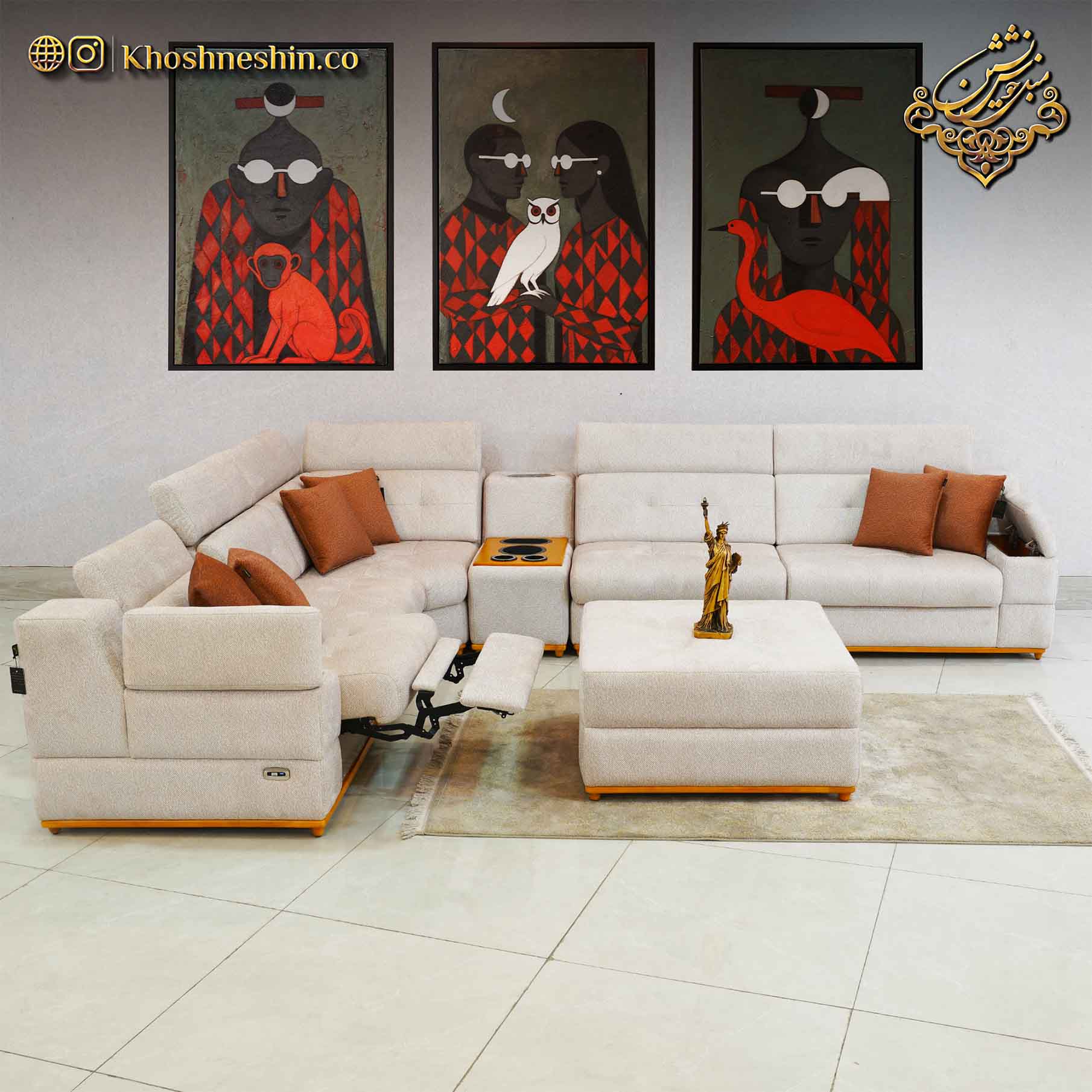 مبل راحتی جدید مینیمال الیزه