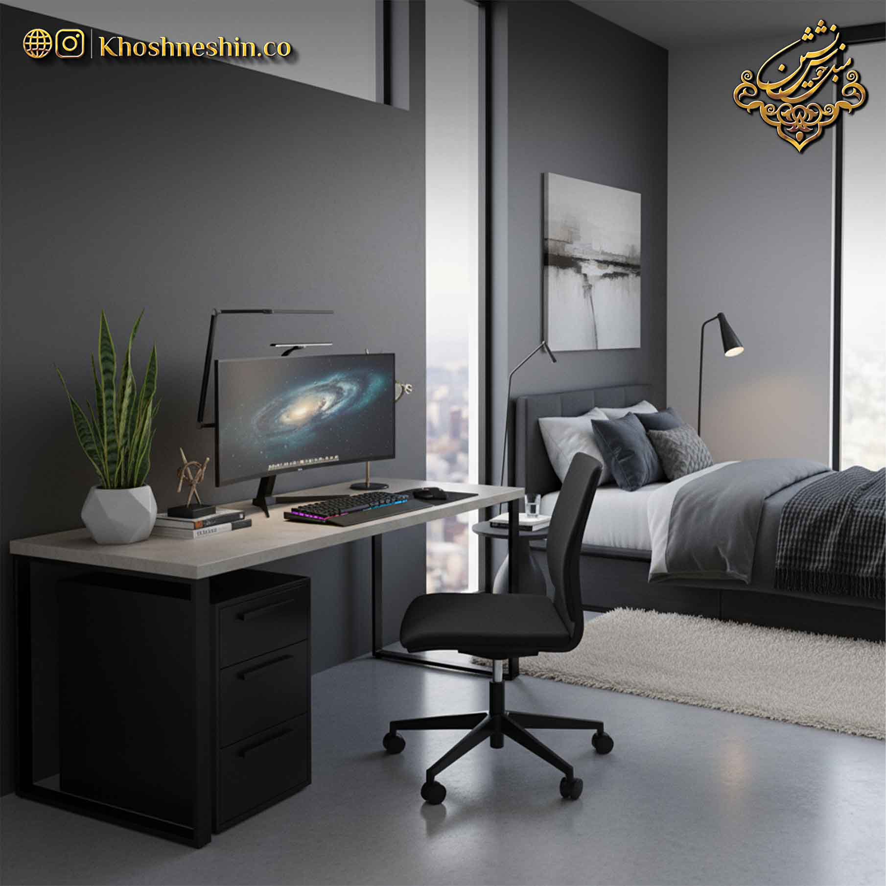 میز تحریر پسرانه جدید و ایده های کاربردی برای سازمادهی