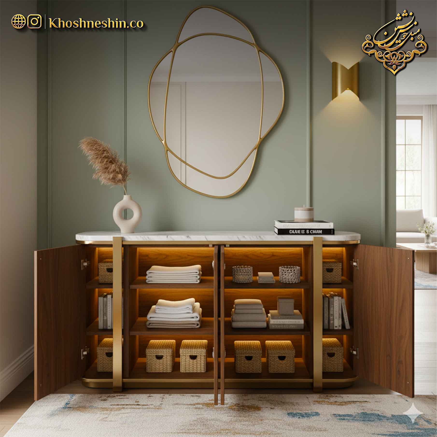 ویژگی های جدیدترین میز کنسول چوبی چیست؟