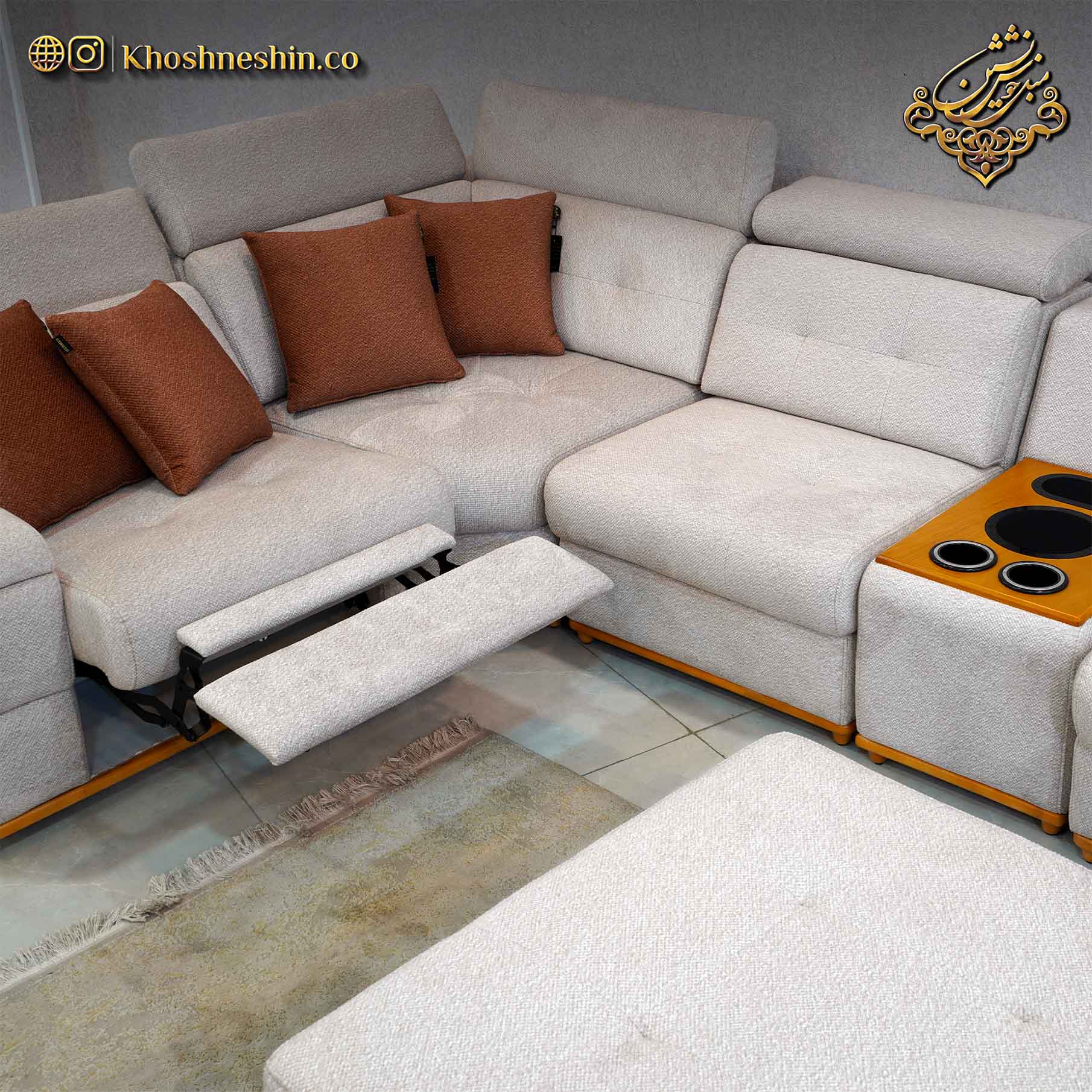 چرا مبل راحتی 8 نفره لاکچری