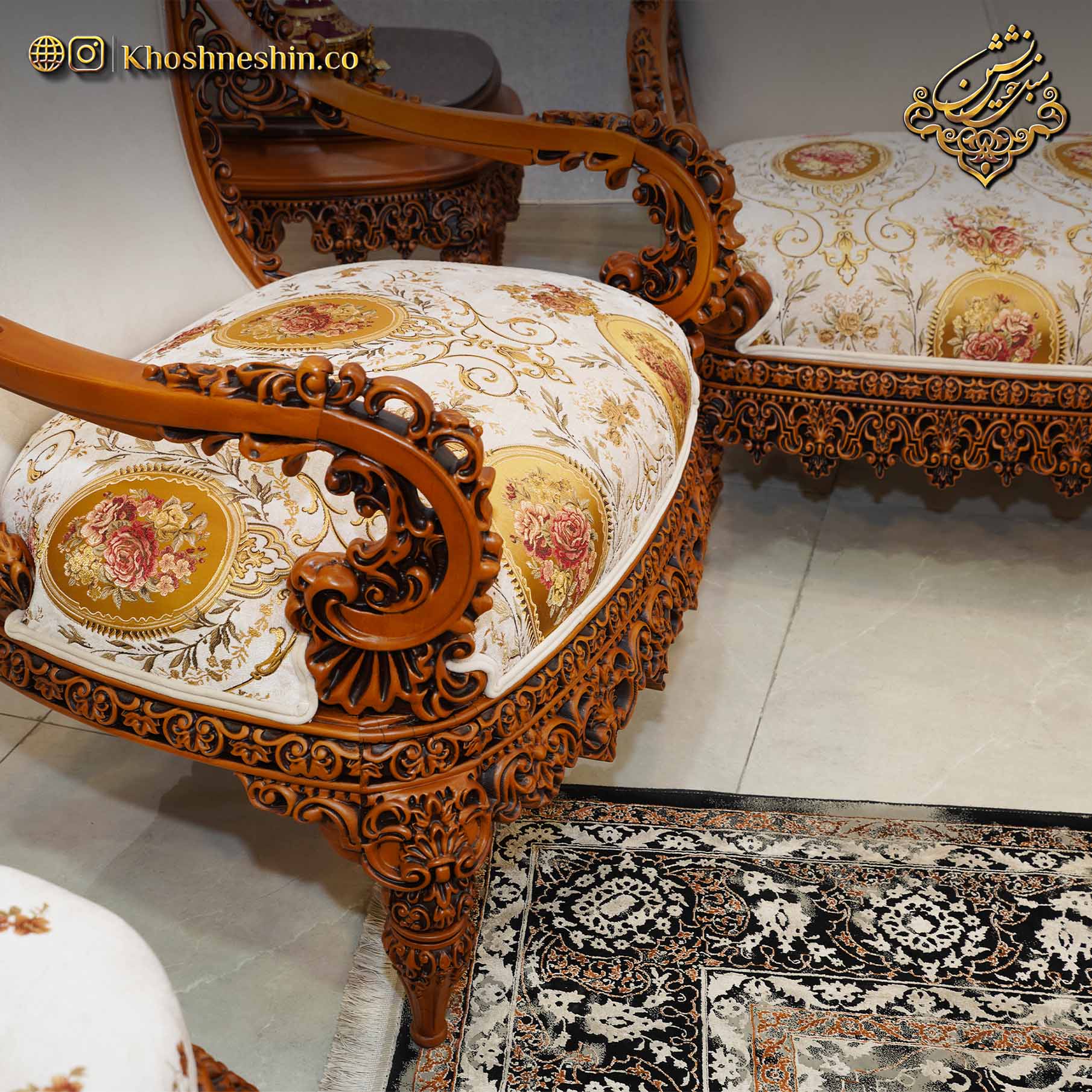 نگهداری مبل سلطنتی کرم