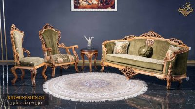 مبل سلطنتی سبز