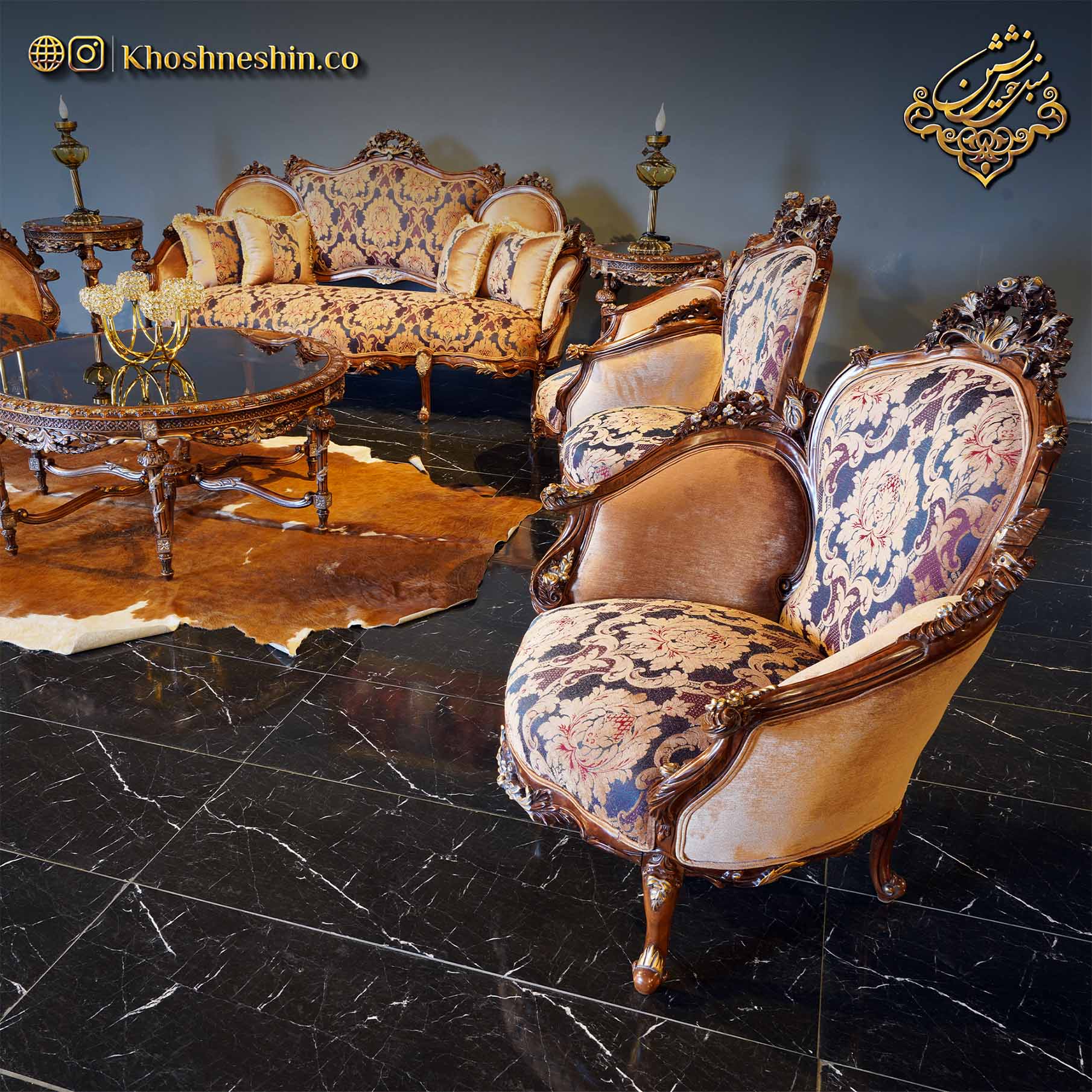 برترین مدل های مبل سلطنتی برای پذیرایی