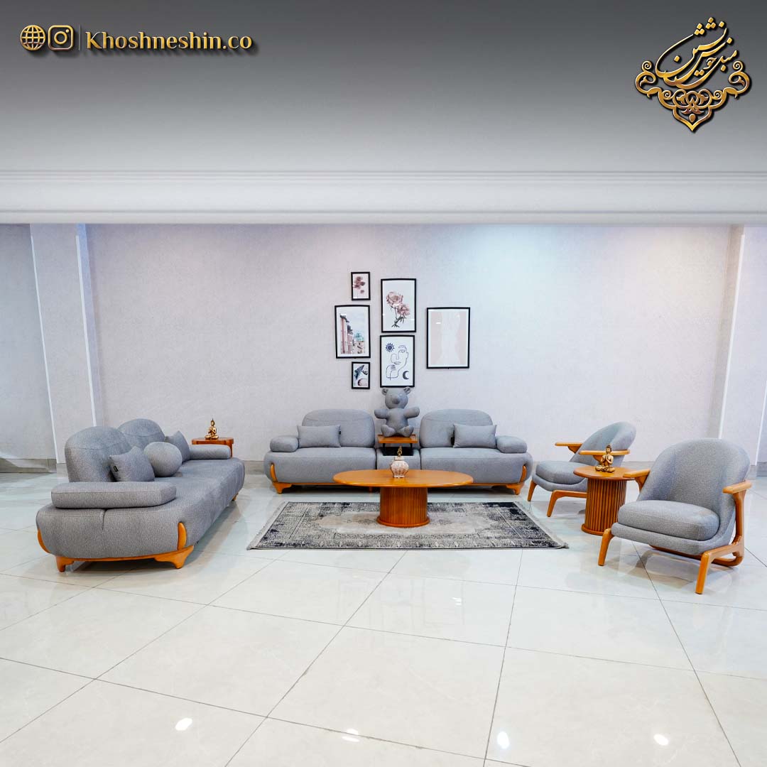 مبل راحتی مدل جسیکا طوسی با سیستم صوتی