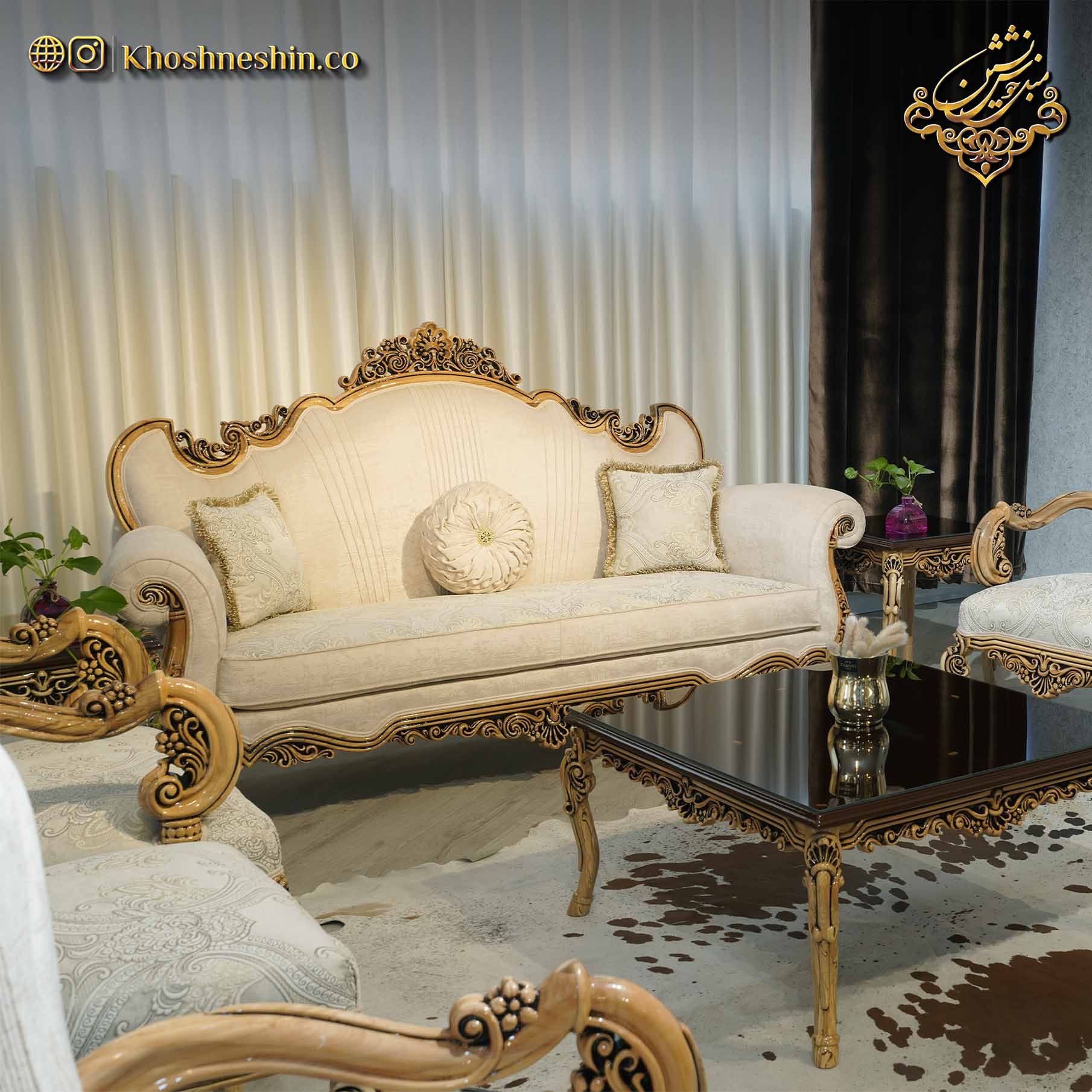 انواع رنگ مبل کلاسیک | راهنمای خرید مبل کلاسیک