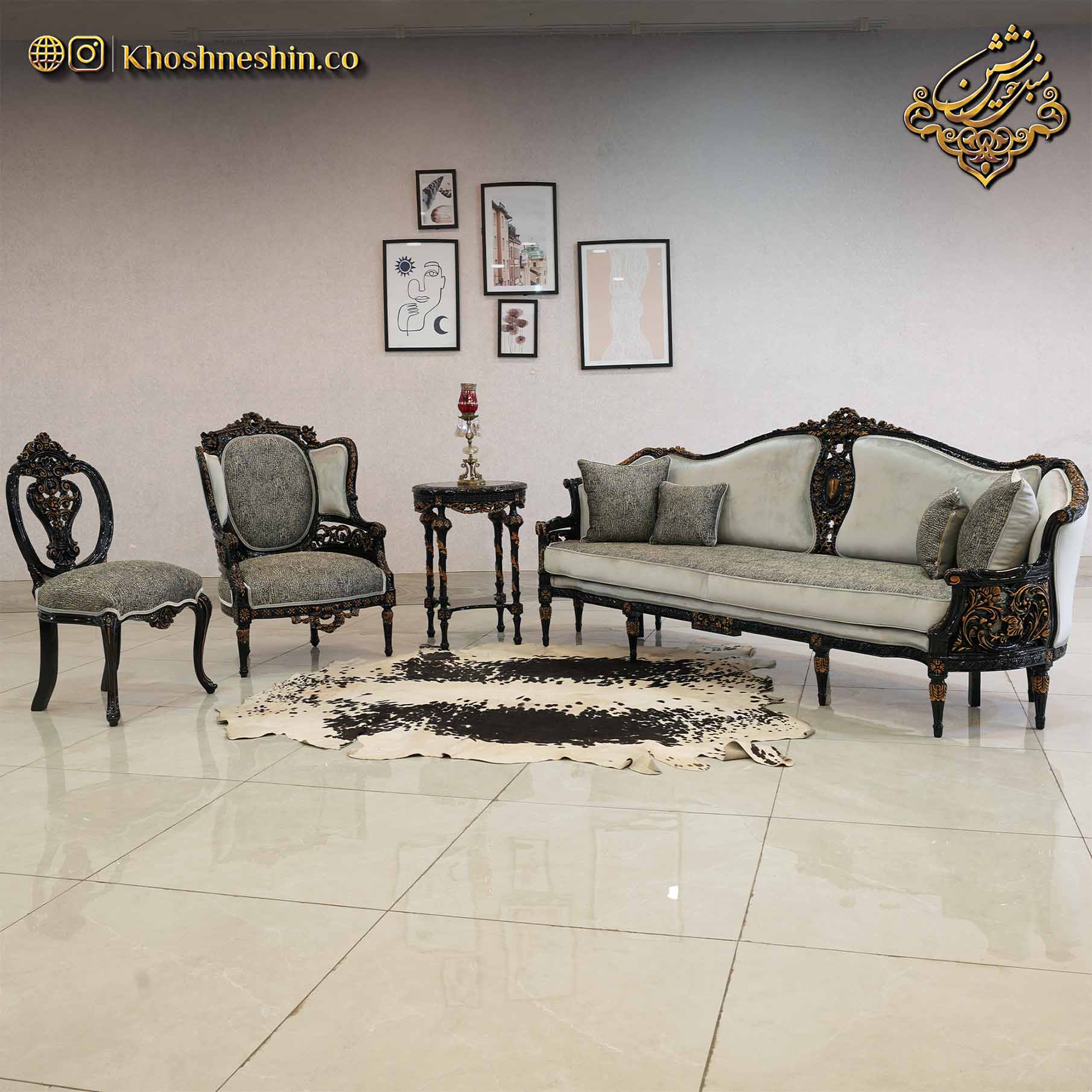 بهترین چیدمان مبل سلطنتی لاکچری (ویژه عید نوروز)