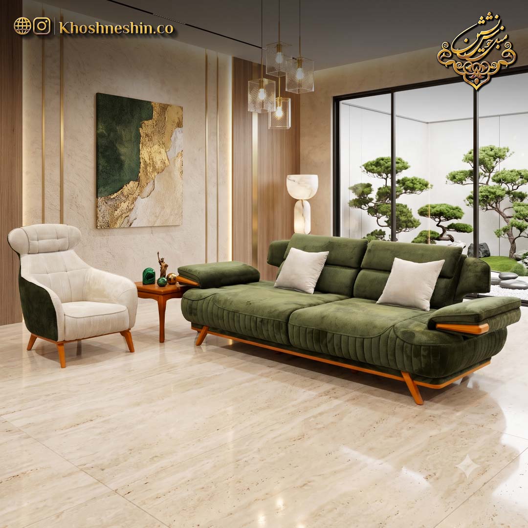 راهنمای خرید مبل راحتی مدرن و سبز